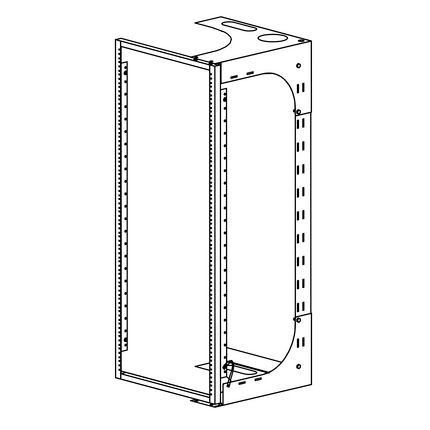 XWR-4819-18HD - Wall-Mount Swing Rack | Belden