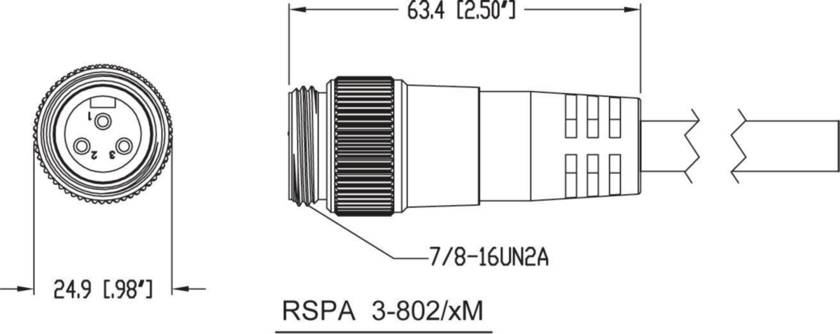 RSPA 3-802 - Single-Ended Cordsets | Belden