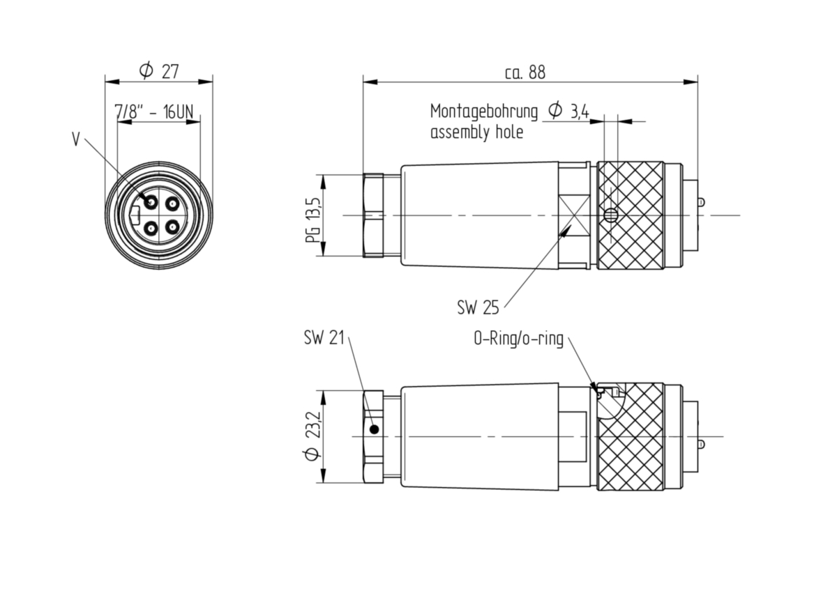 RSC 401/13.5 - Field Attachables | Belden